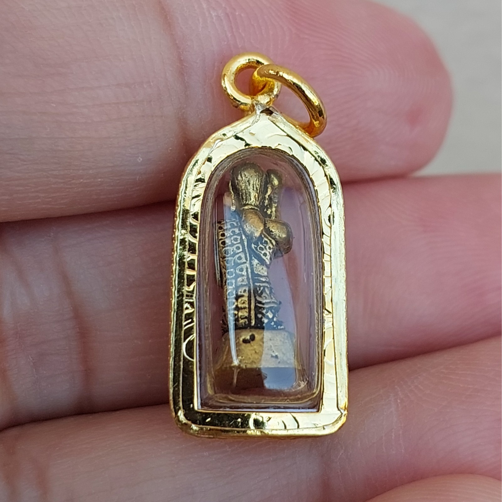 Powerful Nang Kwak Thai Buddha Amulet Bring Money Prosperity Success Holy Charm