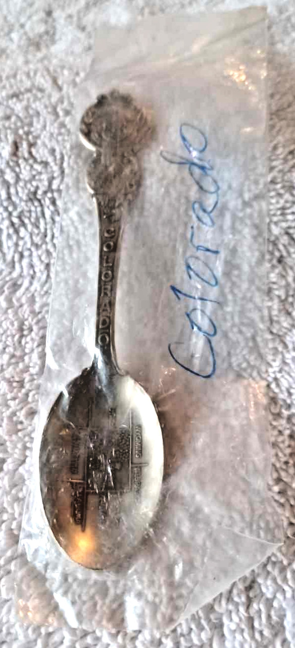 Vintage American Collectors Guild Spoon Collection Heritage Colorado 1876