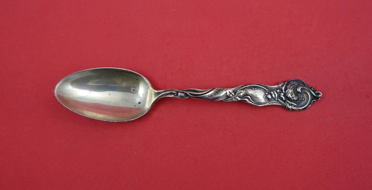 Flower of the Month by Shiebler Sterling Silver Teaspoon “June” 6″