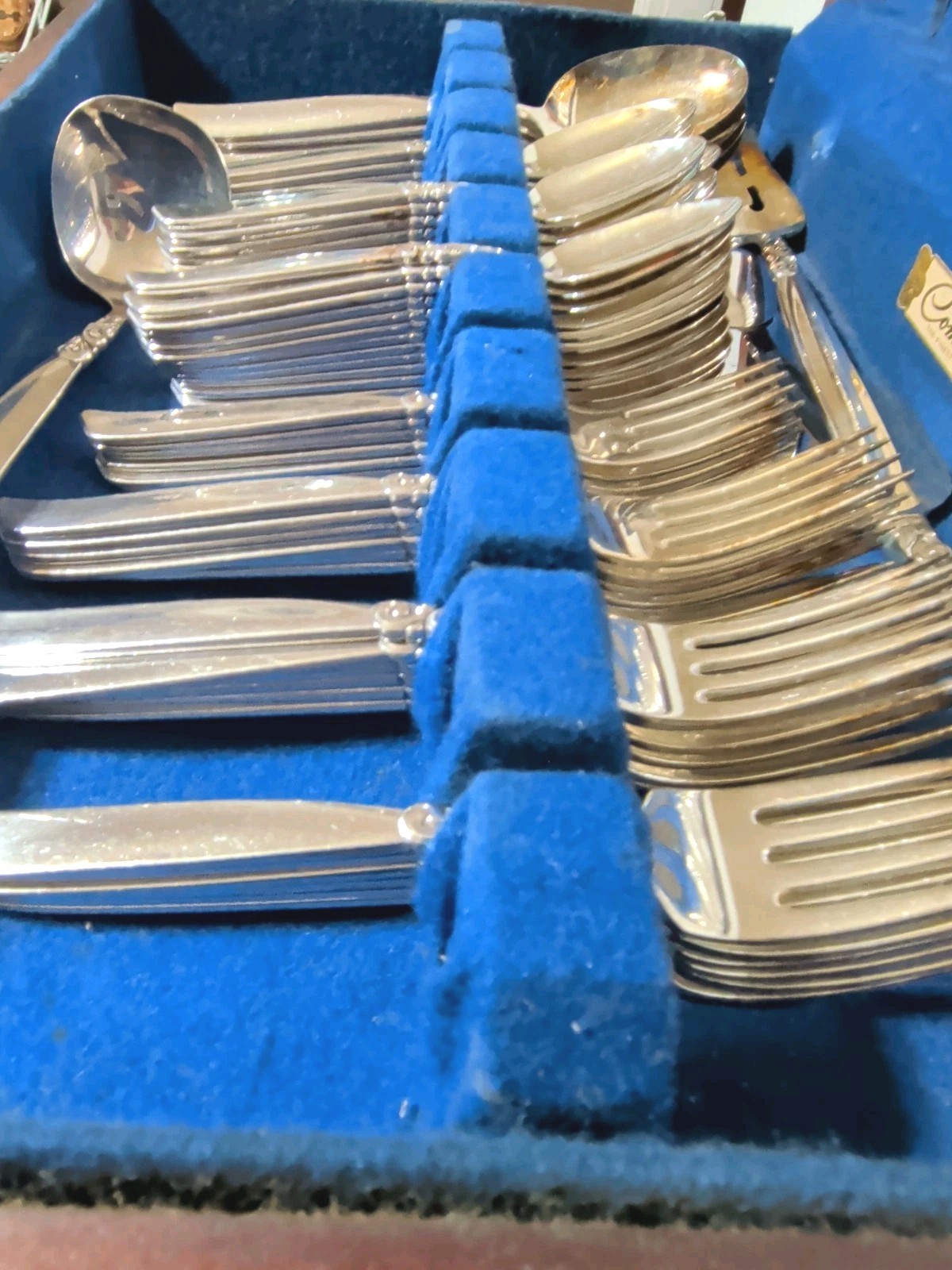 116 Piece MCM Oneida Community Silverware – Silver plated “South Seas” Pattern