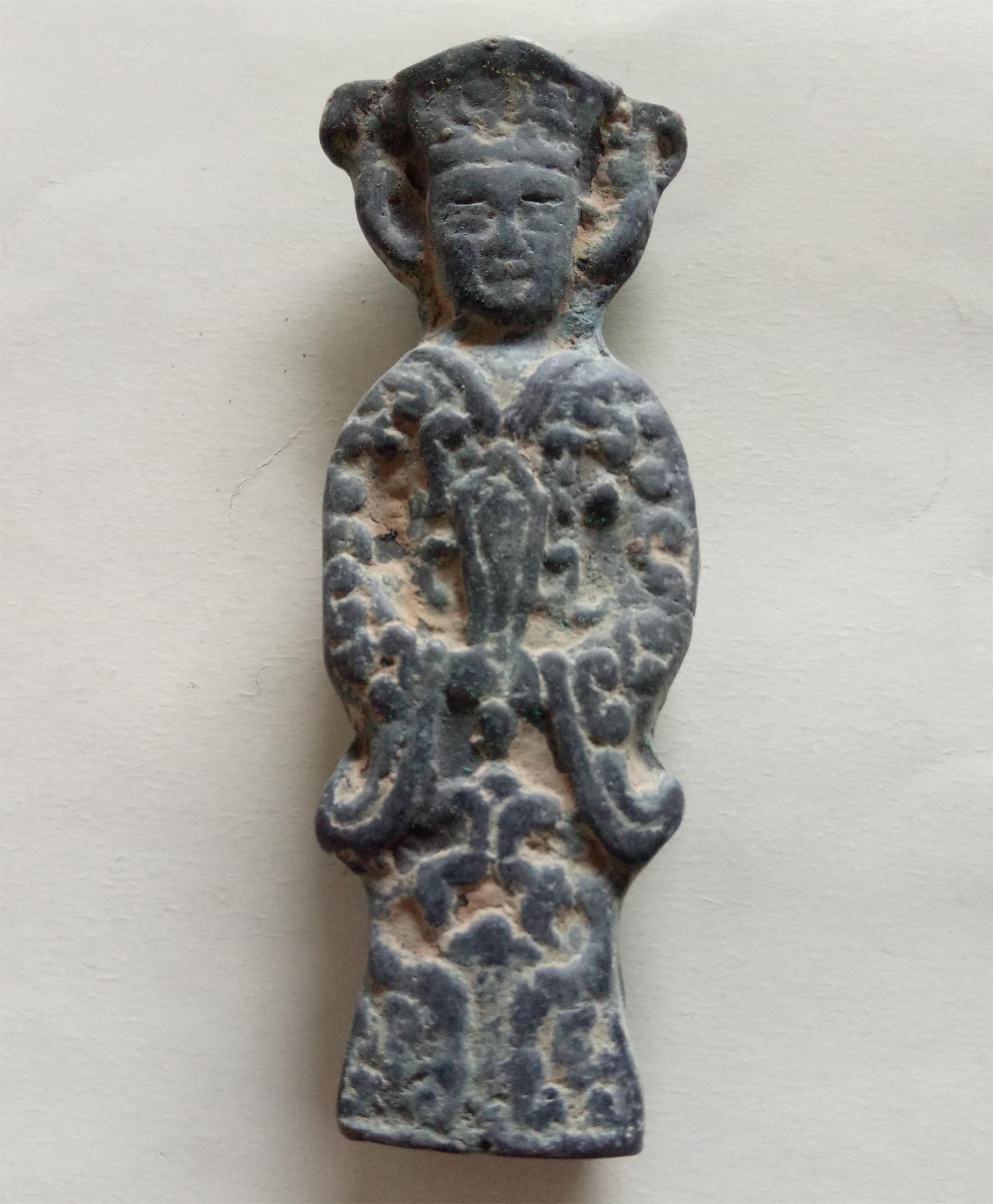 1Pcs Collect Chinese Old Dynasty FengShui Bronze Statue