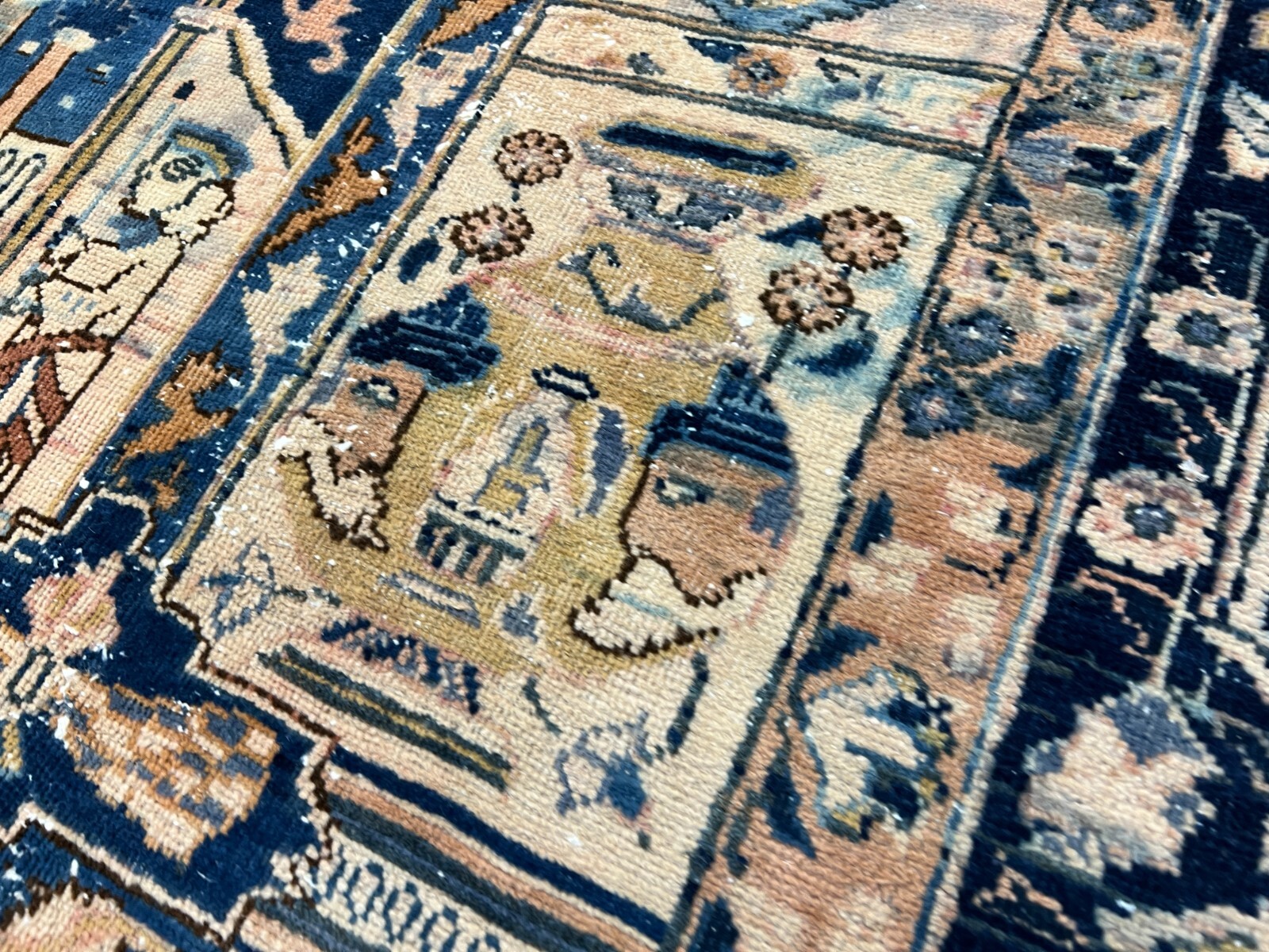 Unique Persian Big Size Rug, Handmade Rug, Oriental Rug, Wool Rug 9.8×12.1 ft
