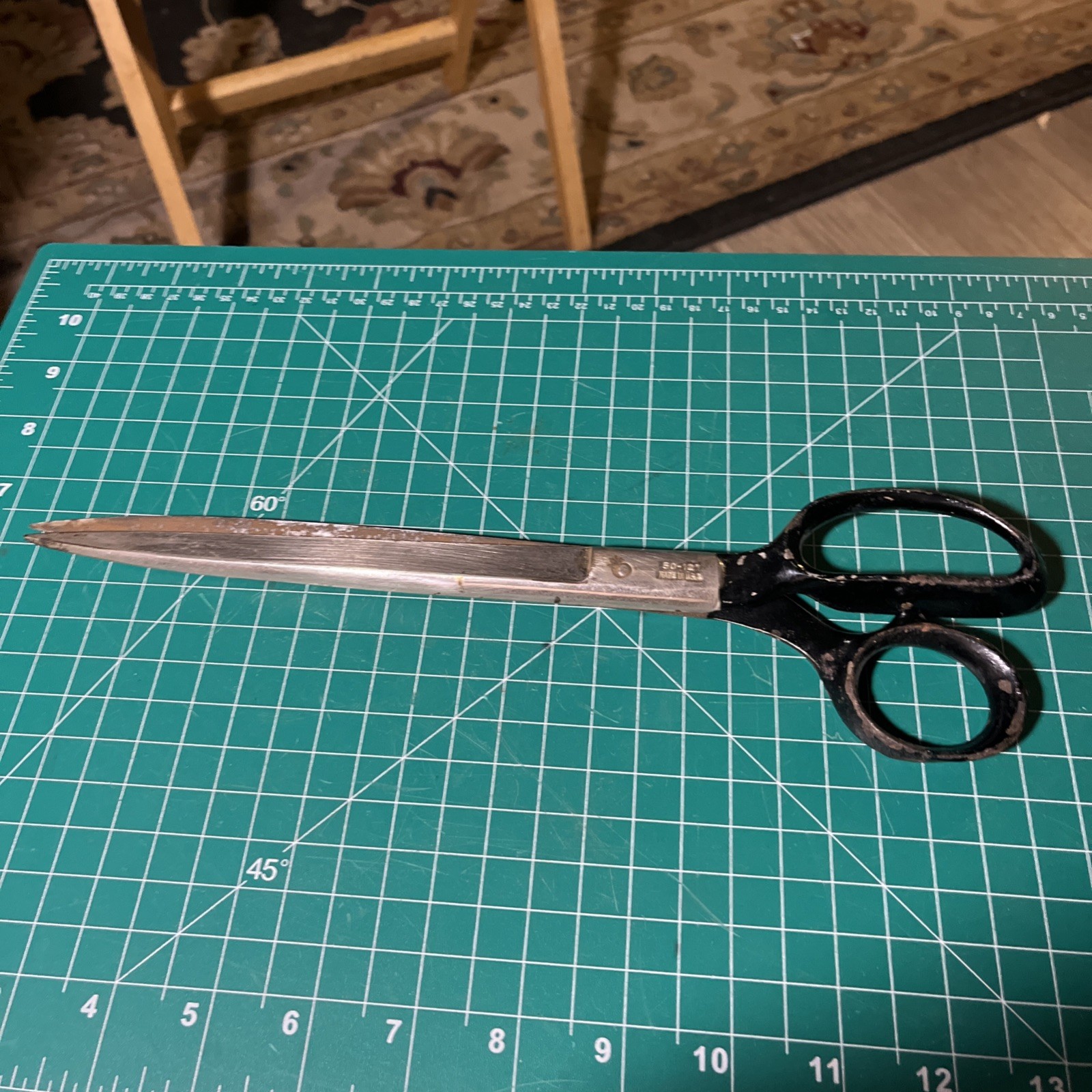 Vintage 50- 12” i.P. Hyde Southbridge MassUSA Scissors /Shears