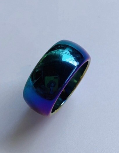 Leklai Ring 7 color PridramThai amulet Magnetic Rich Prevent Life protection Sz7