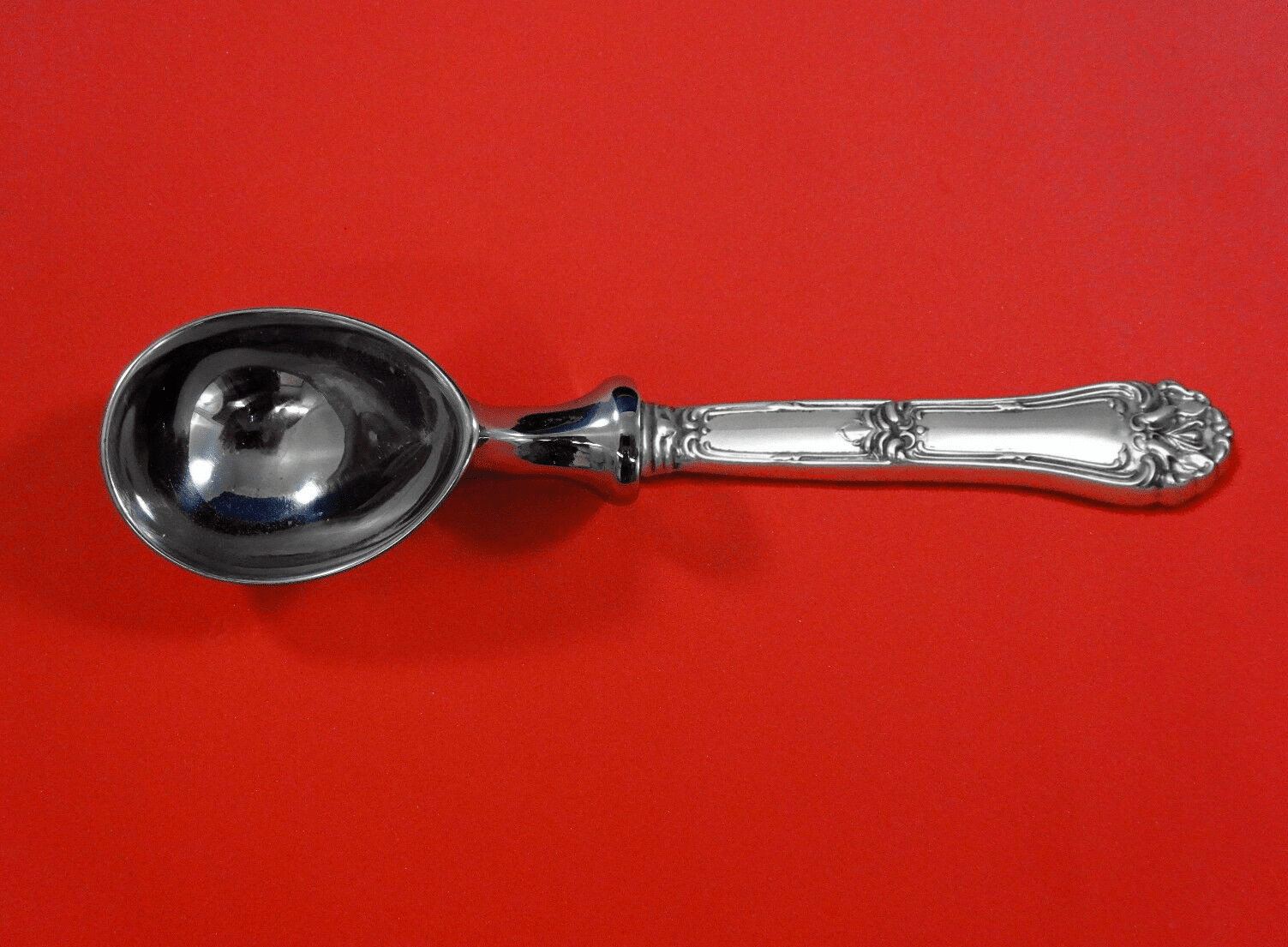 Champlain by Amston / Frank Whiting Sterling Silver Ice Cream Scoop Custom 7″