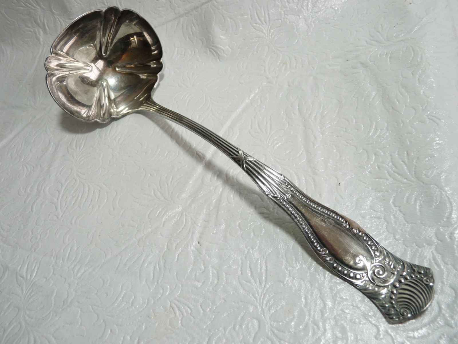 1880 Pairpoint Mfg Silverplate MILANO Ladle Punch Soup 1891 NICE