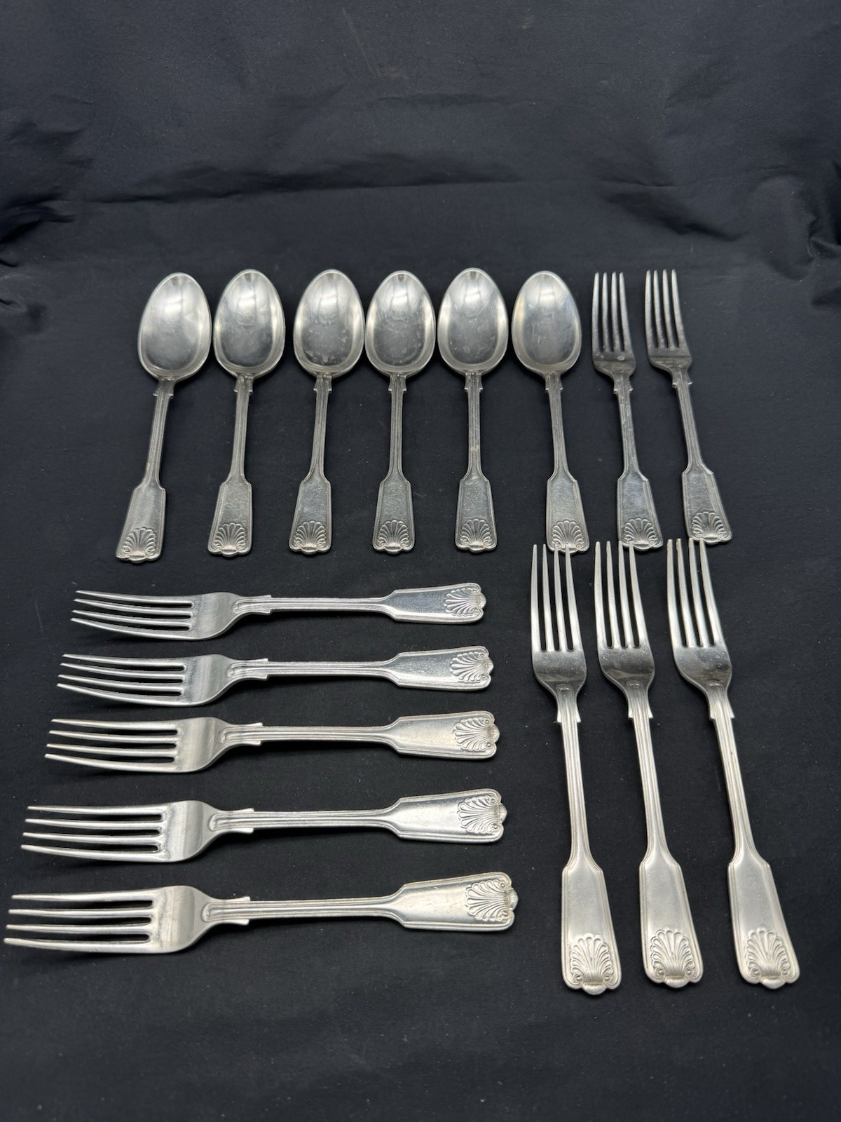 Harrods A1 Silver Plated 6 Spoons and 10 Forks