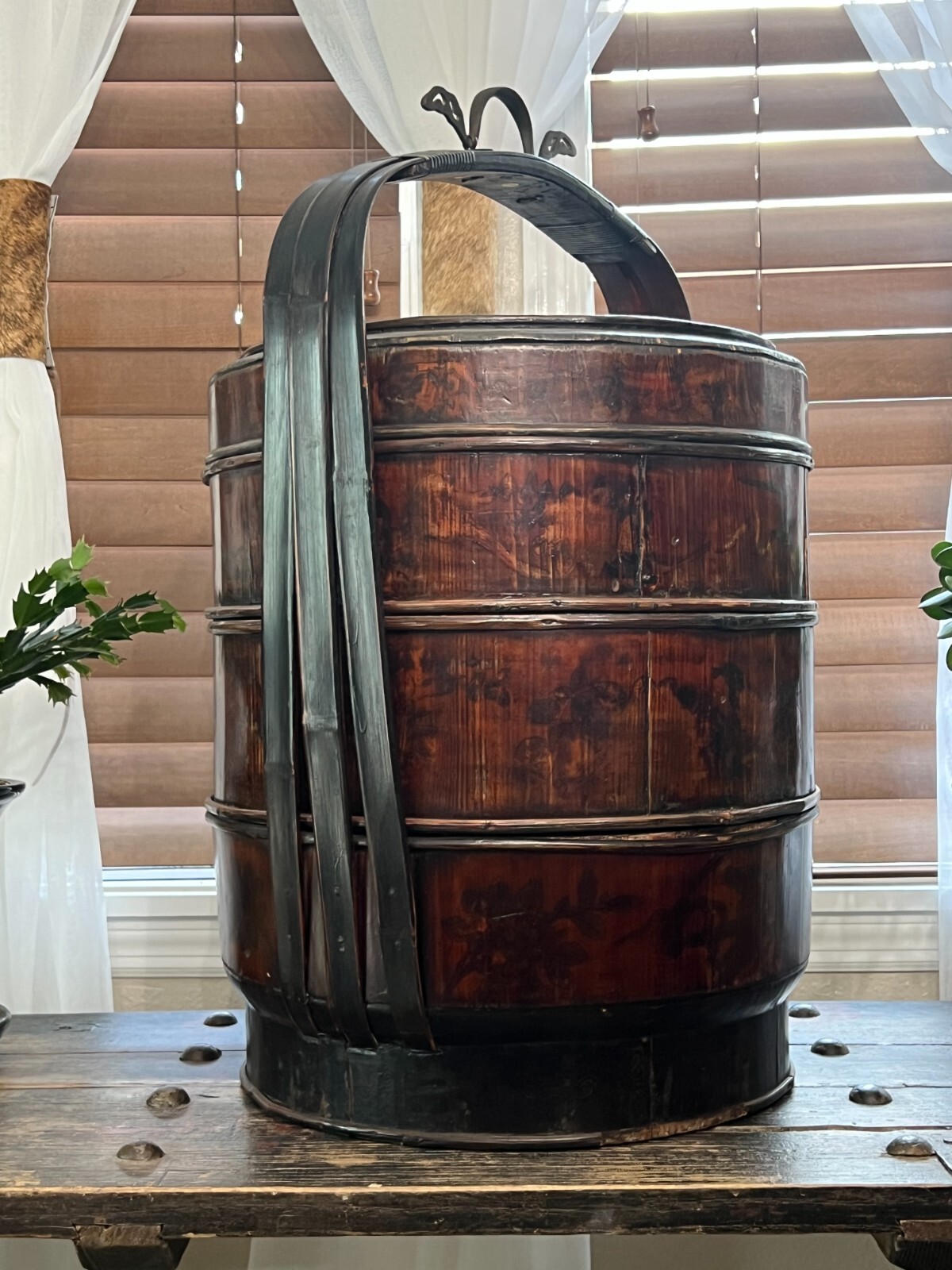 Antique Wedding Gift Box with Certification Mid 19th Century