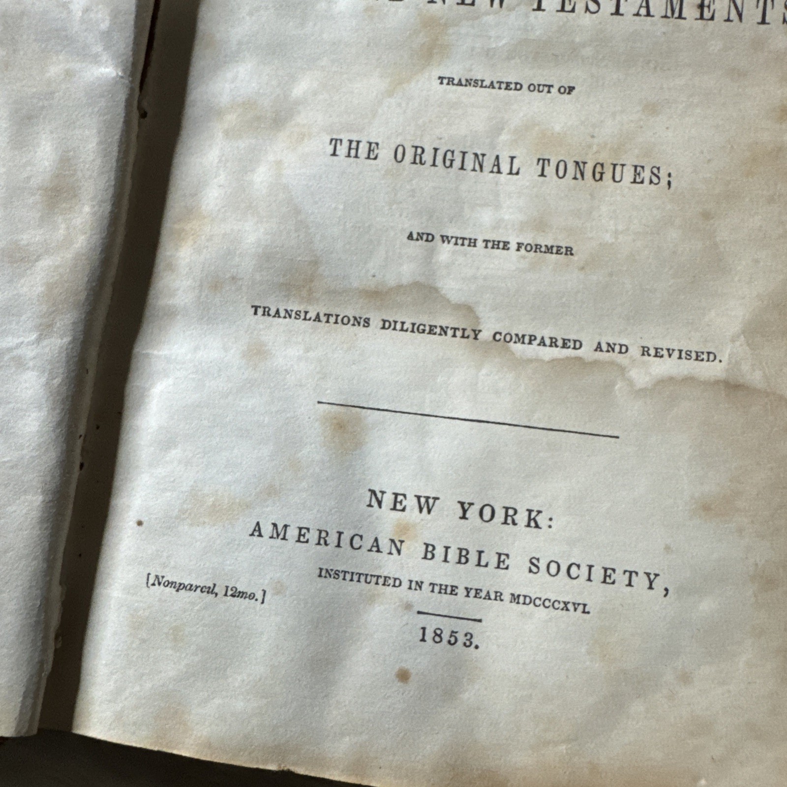 1853 Bible A4