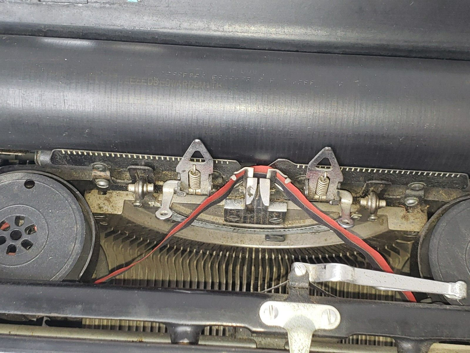 Antique UNDERWOOD Champion Typewriter w/ Upper Tabulator Bar Working Condition