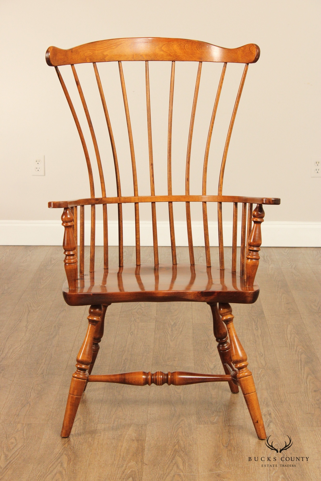 Benchmade Vintage High Back Windsor Armchair