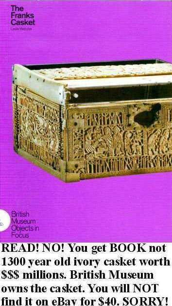 Franks Casket Viking Anglo-Saxon Germanic Dane Britain 800AD Pagan Christian