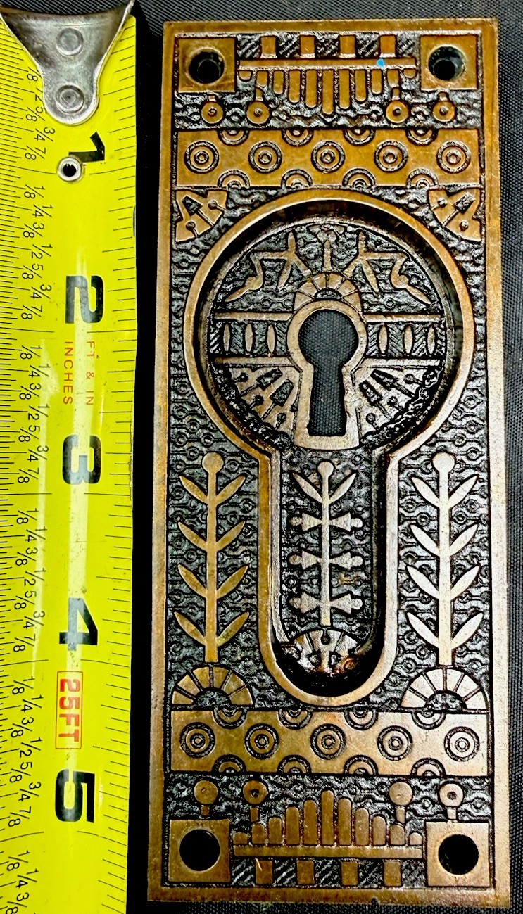 Reading Hardware (RHC) Windsor Double Pocket Door Set Eastlake Aesthetic Sliding
