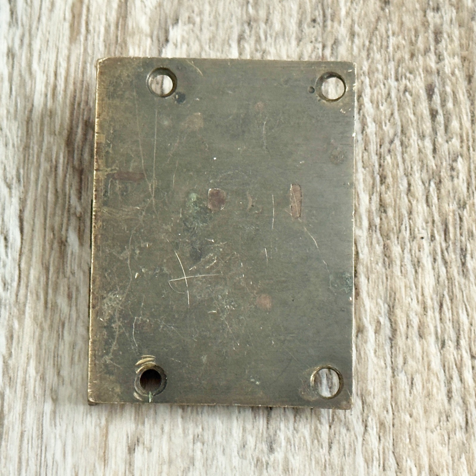 Vintage 2.5″x2″ Skeleton Key Lock Mechanism No Key