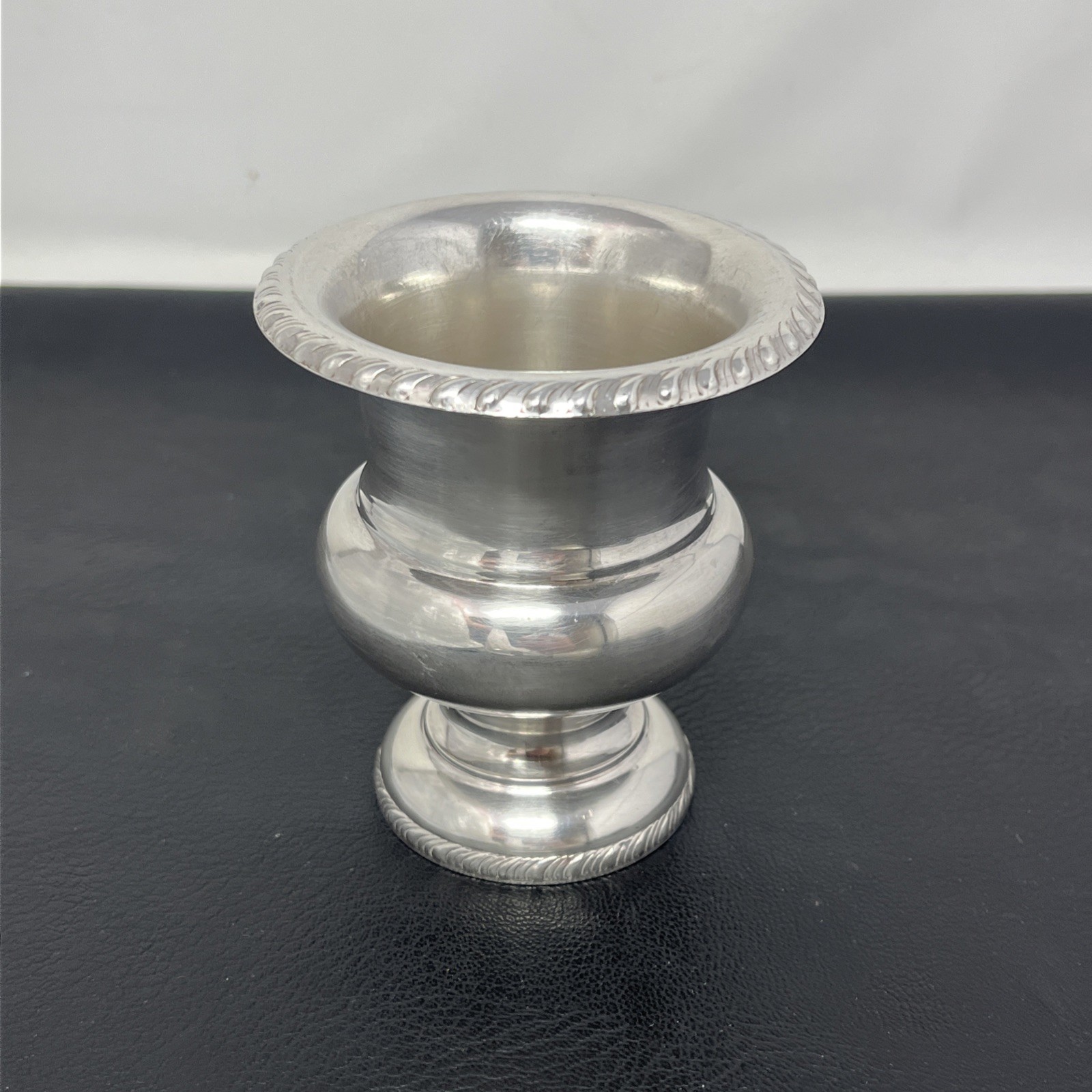 Sheffield Silver Plate Mini Urn Matchstick Toothpick Holder #298