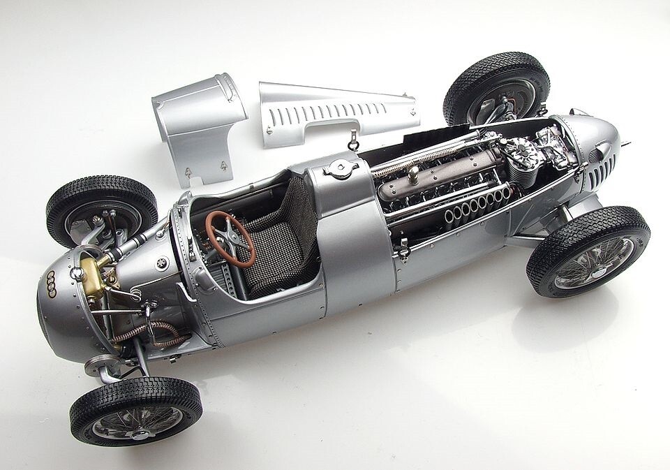 Art Deco Antique Vintage Mid-Century Modernism Modern Race Car Concept 1930 1940