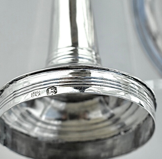 Solid Silver George lll Wine Funnel By Peter, Ann & William Bateman London, 1803