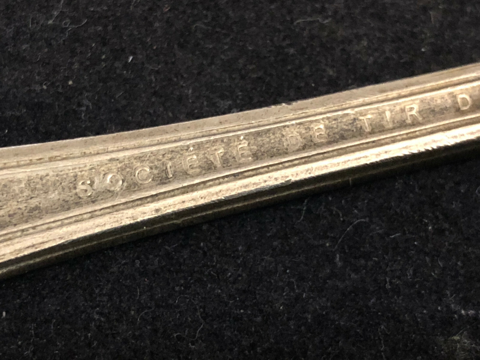 Reims Shooting Society Coat Of Arms Spoon Presentation Model