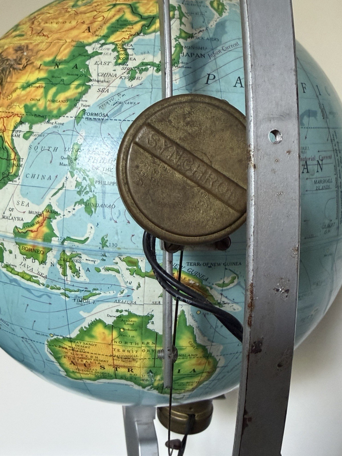Nystrom Mechanical Electric Globe