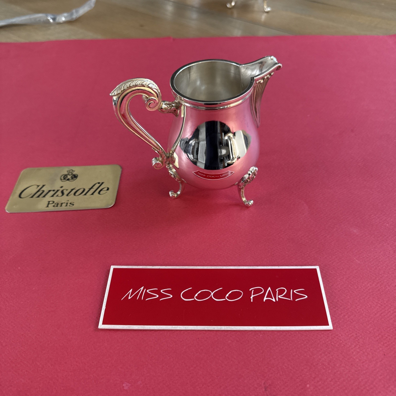 Christofle Marly Silver Plated Milk Pot Very Good Condition 11 CM