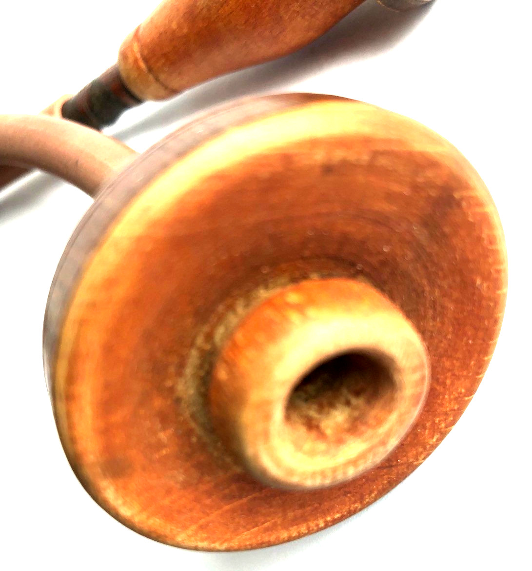 Antique Wooden Binaural Stethoscope Medical Instrument Early 20th Century Rare D