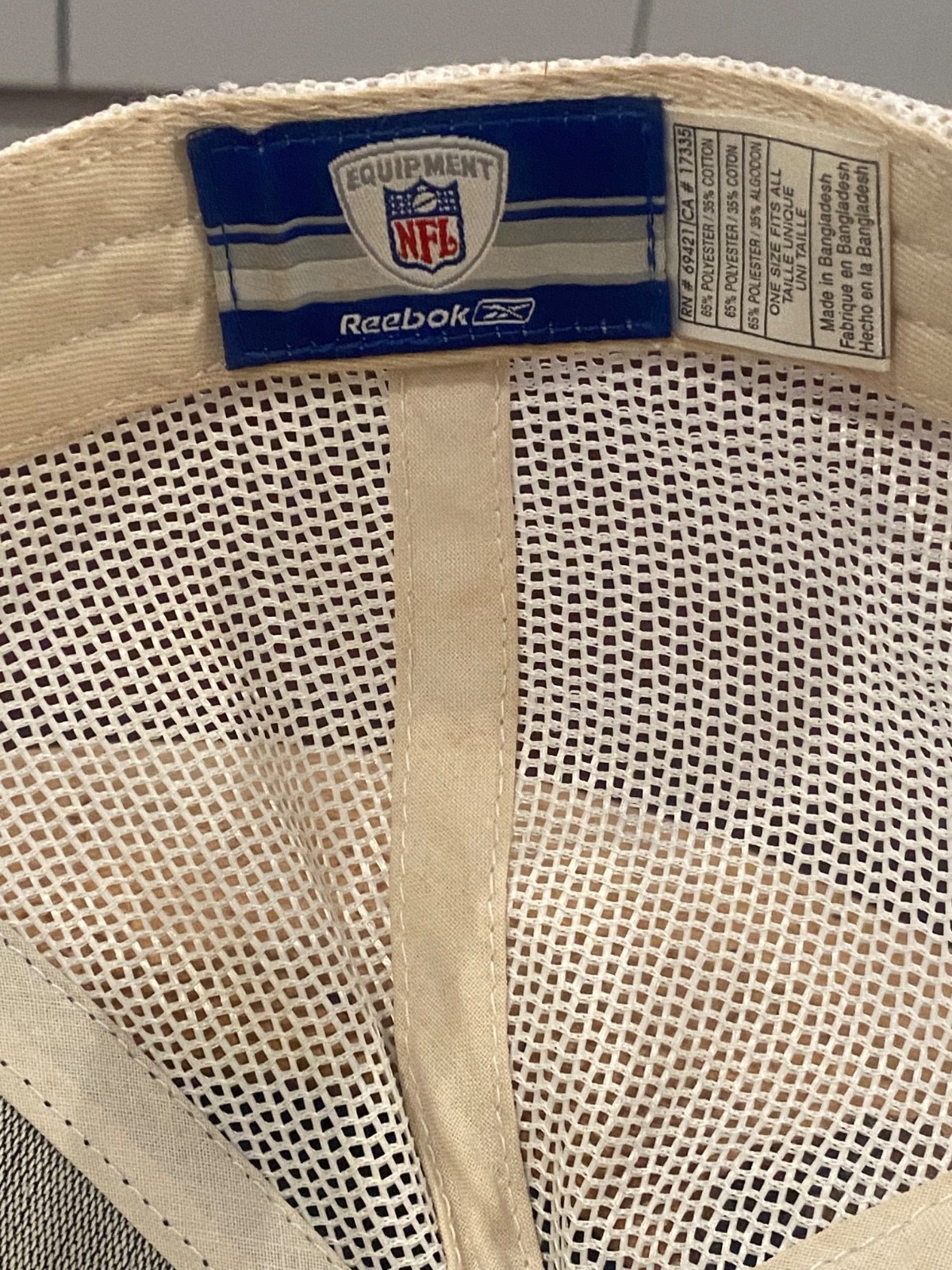 St Louis Rams Throwback Snap Back Cap NFl Reebok