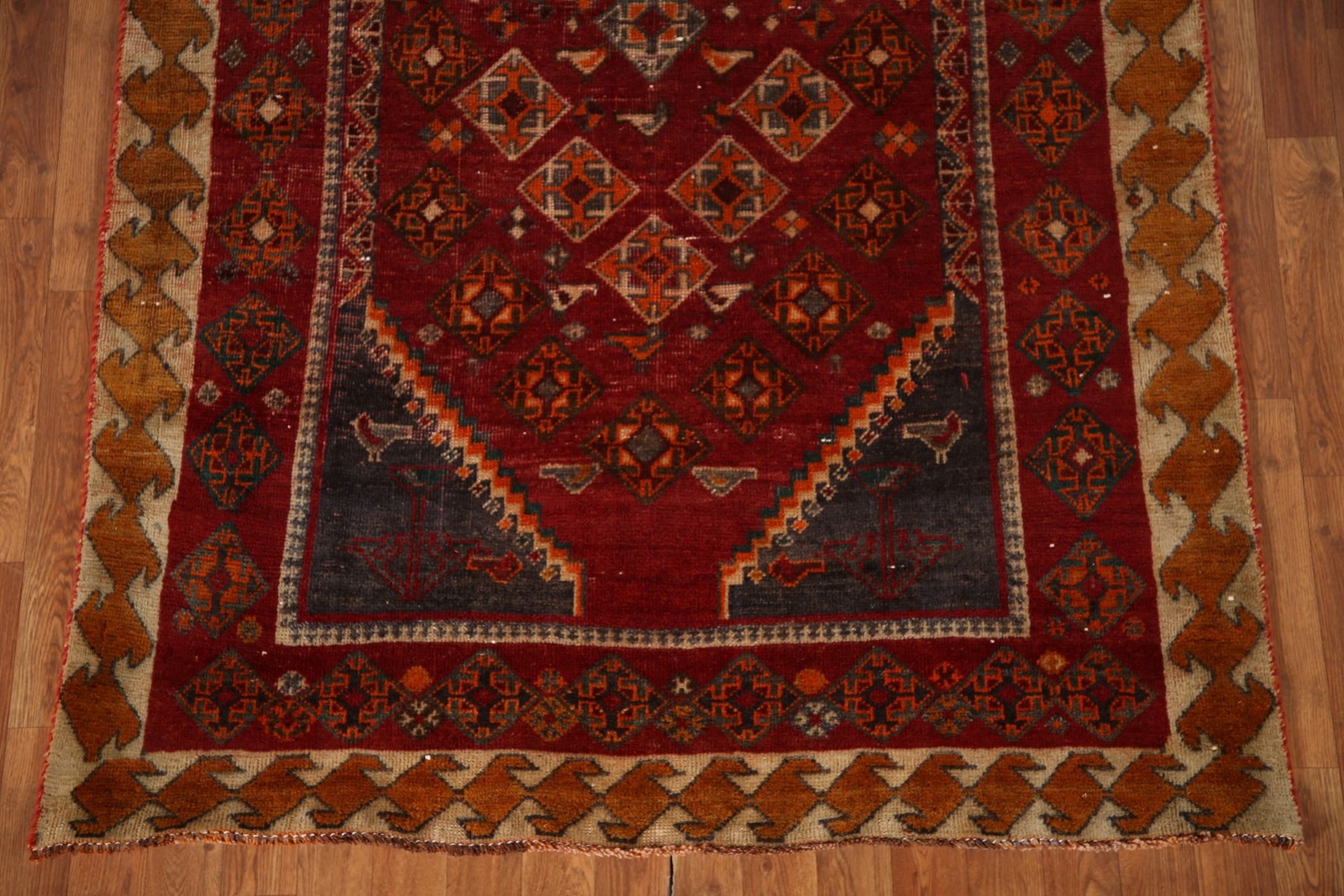 Vintage Home Decor Area Rug Wool Hand-knotted Tribal Traditional Carpet 5×8
