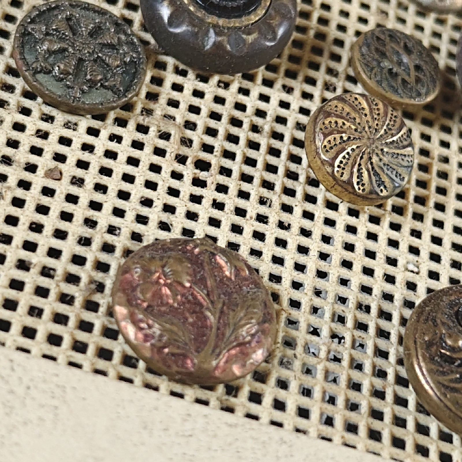Collection Lot Antique And Vintage Buttons Victorian