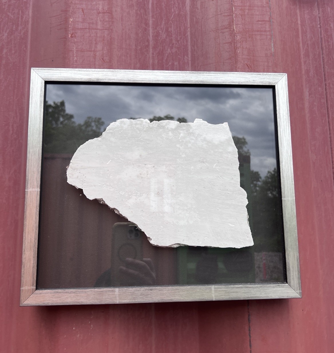 Ceiling plaster fragment, First Parsonage, Kinderhook, New York, circa 1786