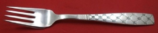 Saint Jerne aka Star by E. Dragsted Sterling Silver Salad Fork 6 1/2″