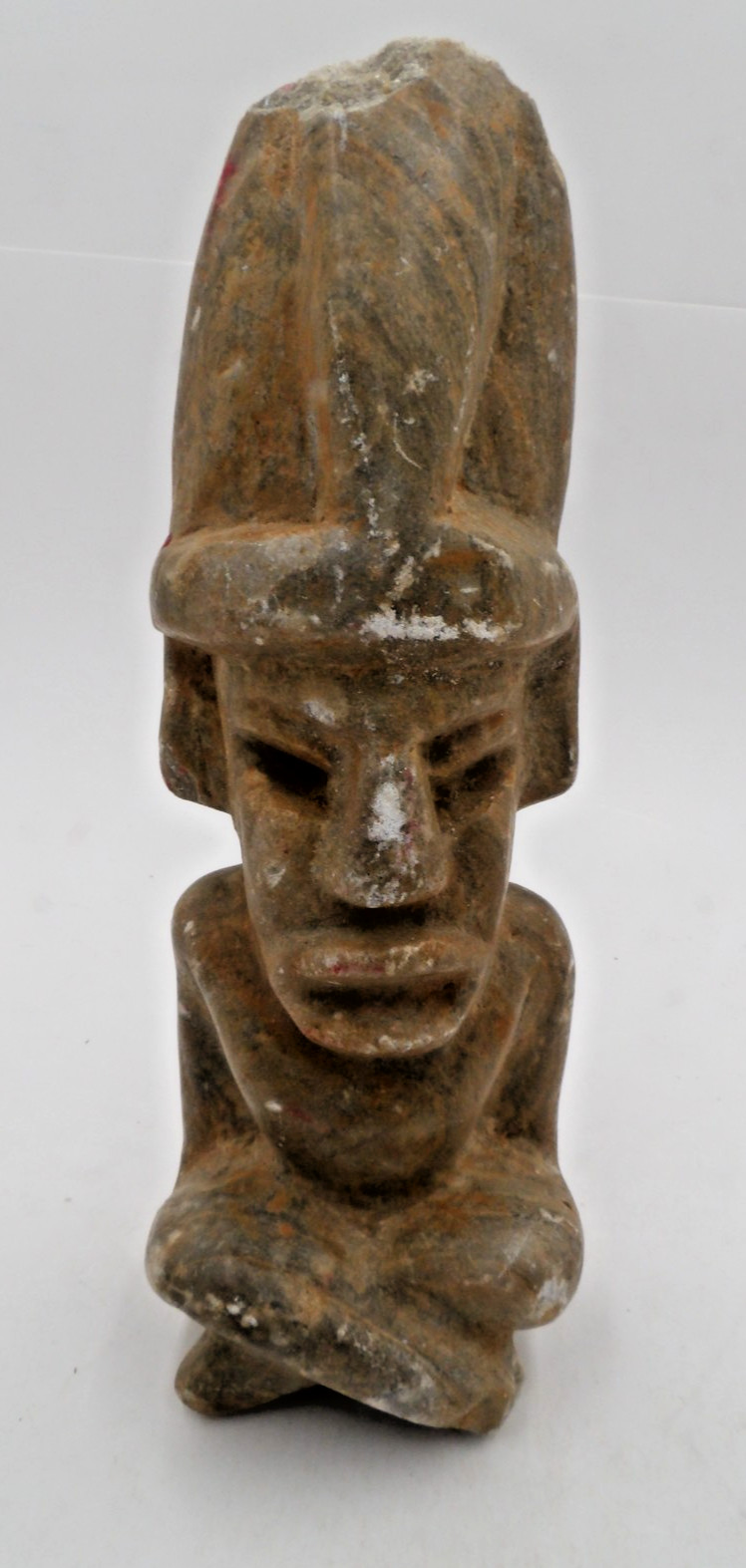 Antique? Vintage? Carved Stone Mayan Aztec Colombian Figure