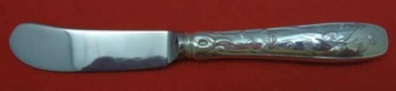 Audubon by Tiffany and Co Sterling Silver Butter Spreader HH Paddle 6″ Heirloom