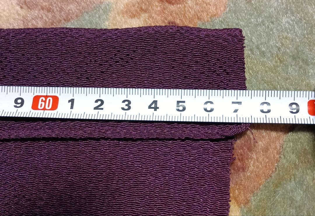 Okada Purple Silk Crepe Furoshiki 35×35 inches Traditional Japanese Gift Wrap