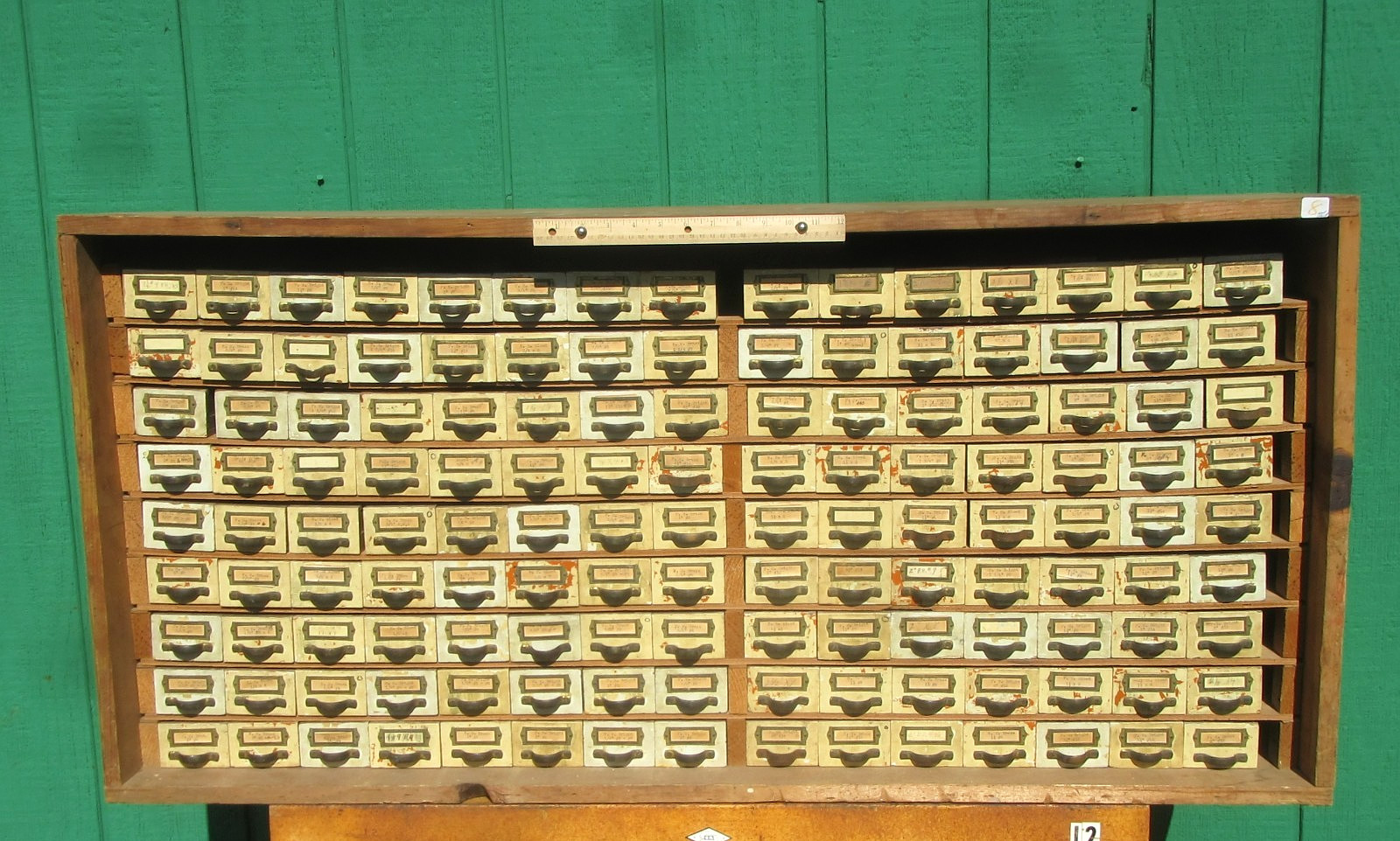 Vintage Antique 135 Drawer Cupboard Cabinet – Seed Jewelry Crafts Spices