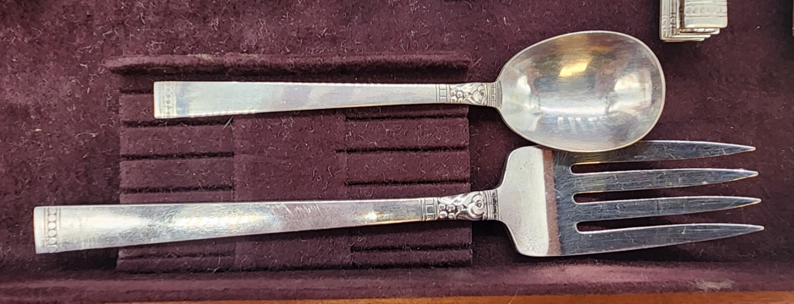 56 Pc 6 Place Settings Forever Community Plate Silverware