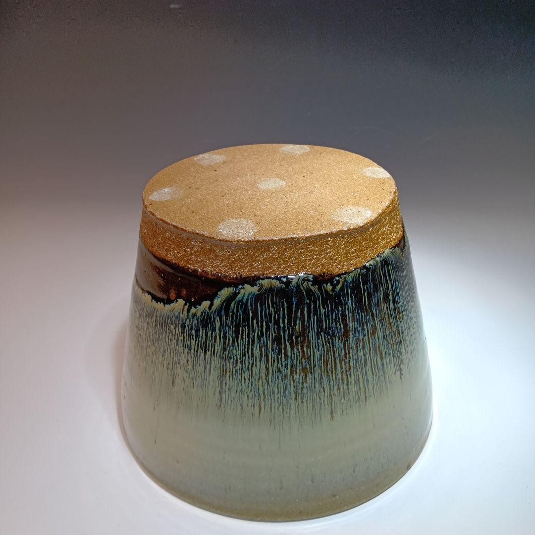 Shoten Kiln Korean Karatsu Mizusashi Sanso Design With Box Japan multicolo