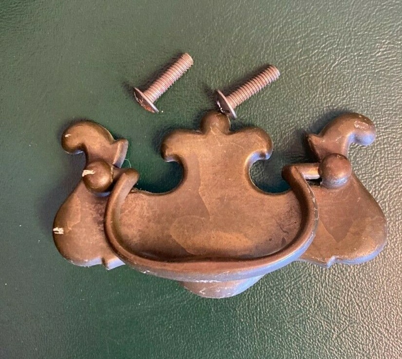 Vintage P1806 Drop Bail Pull Handle 2.5″ Center To Center With Screws