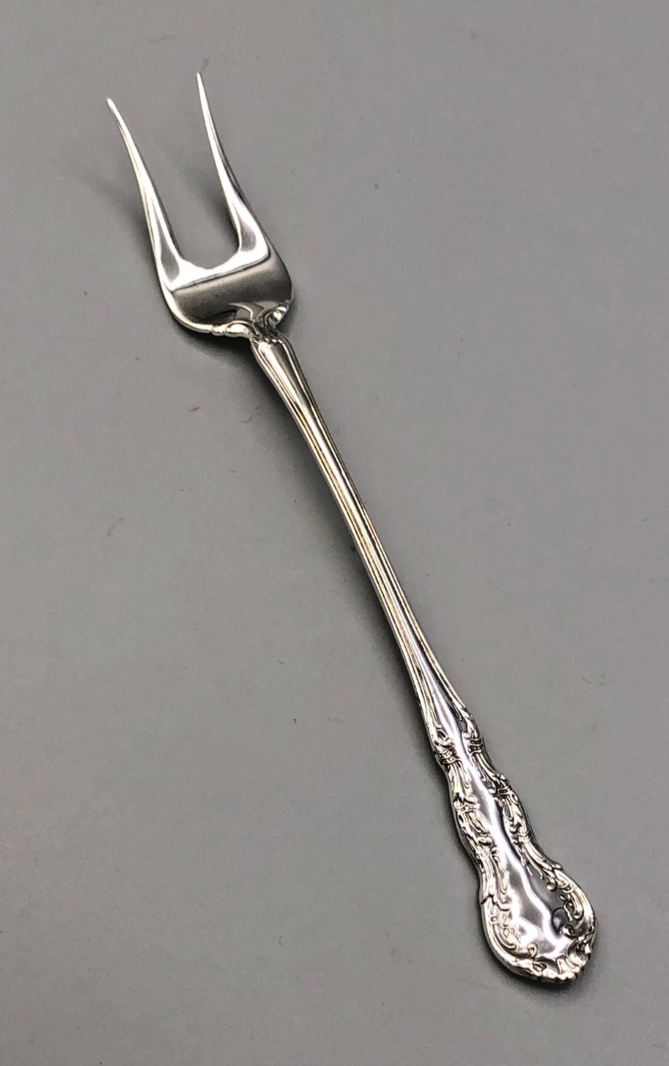 Old Atlanta by Wallace Sterling Silver Olive or Pickle Fork 5.5″