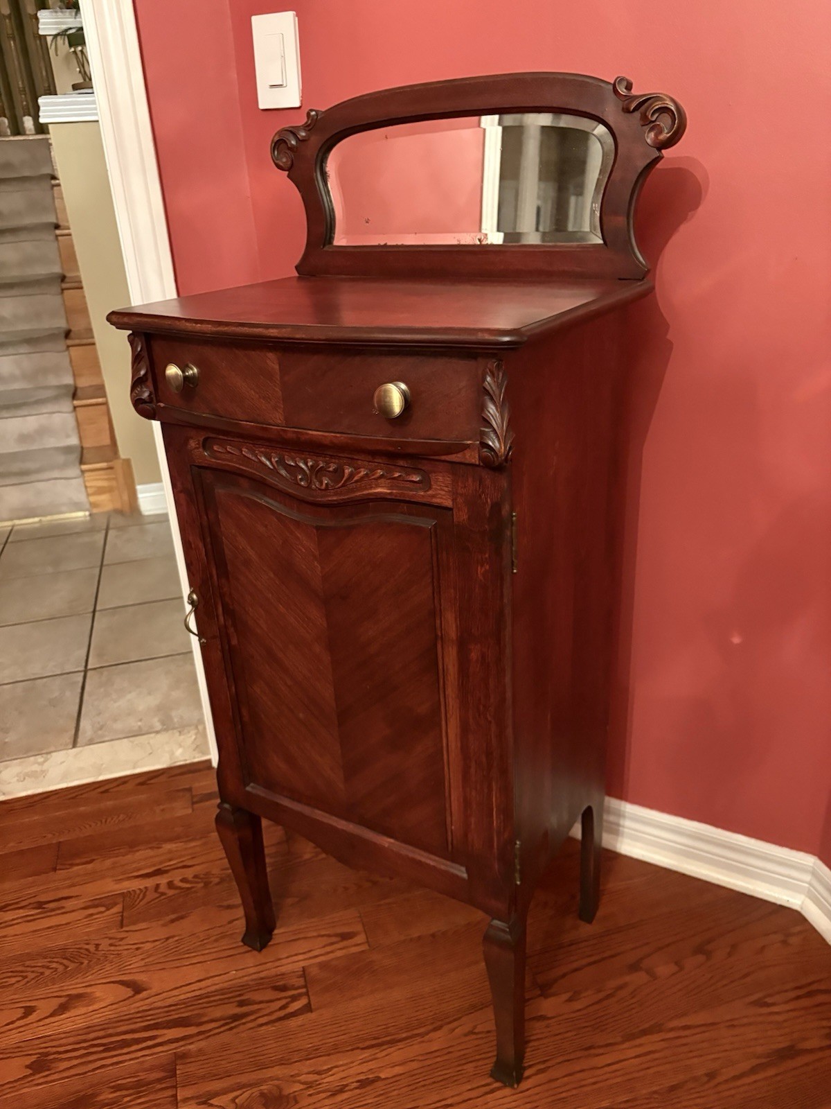 Antique music cabinet
