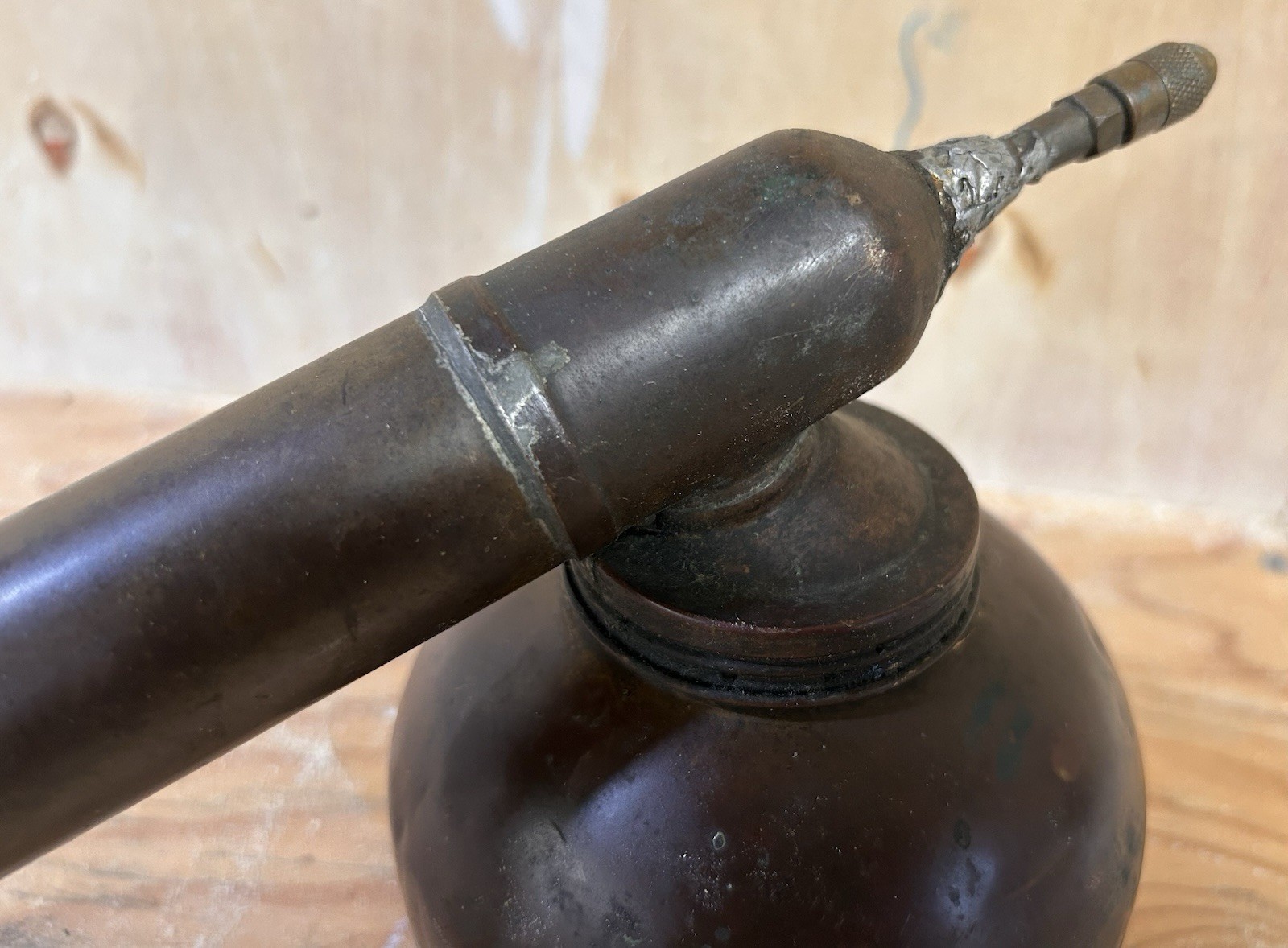 D. B. Smith & Co. Blizzard Continuous Bug Sprayer Copper Brass 18 Works Nice