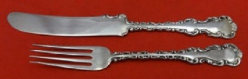 Louis XV By Whiting Sterling Silver Junior Set 2pc