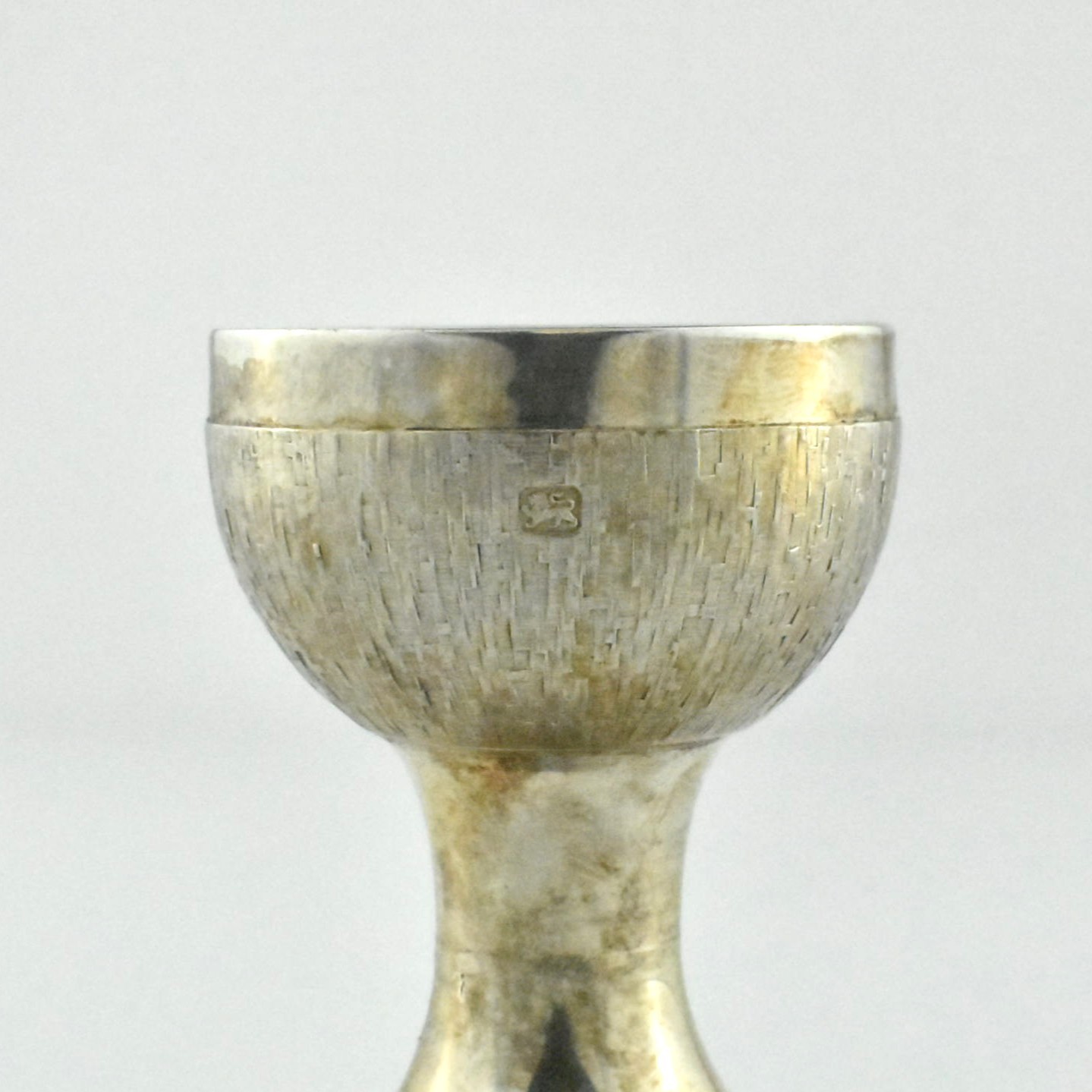 christopher lawrence Sterling Silver Goblet by C J Vander Ltd London HM 1973