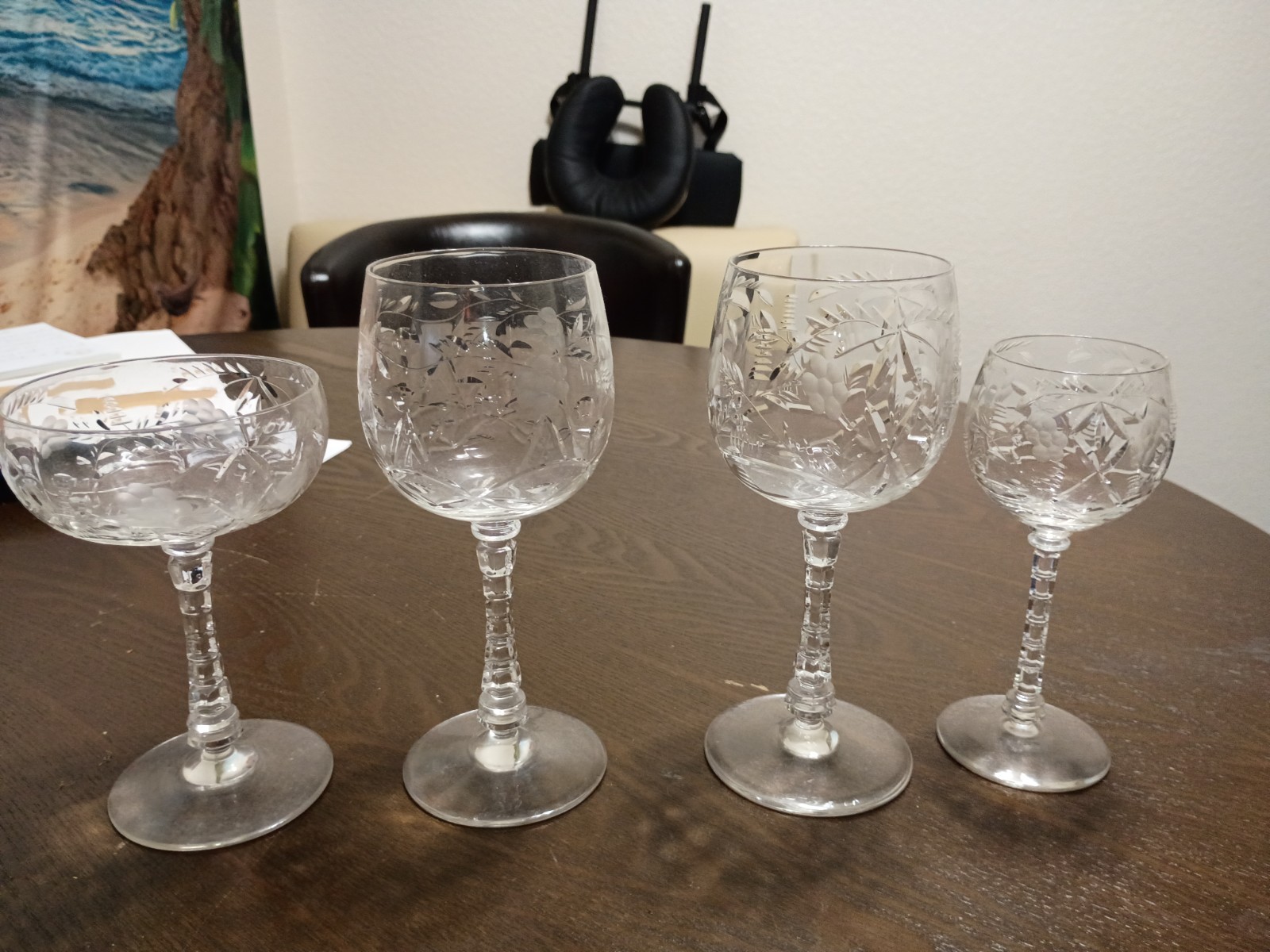 Vintage Flawless Crystal Clear Glass