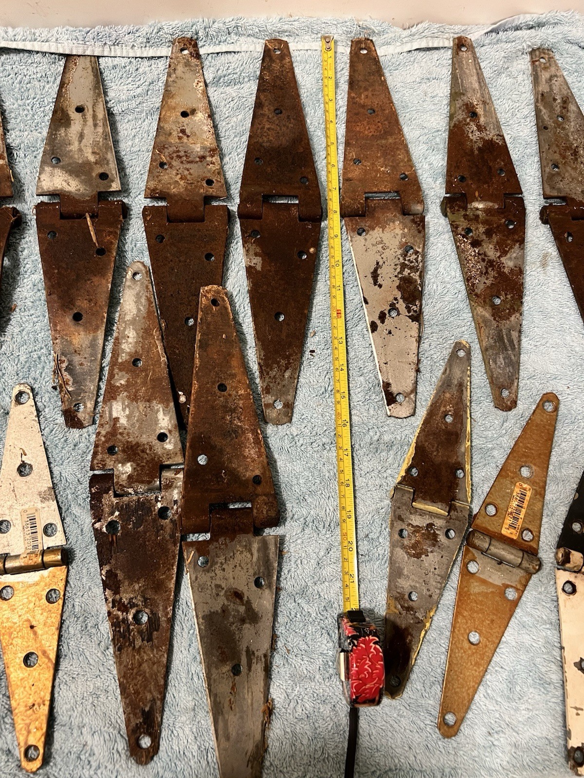 Triangle Barn Door Livery Stable Gate Strap Hinge 16”