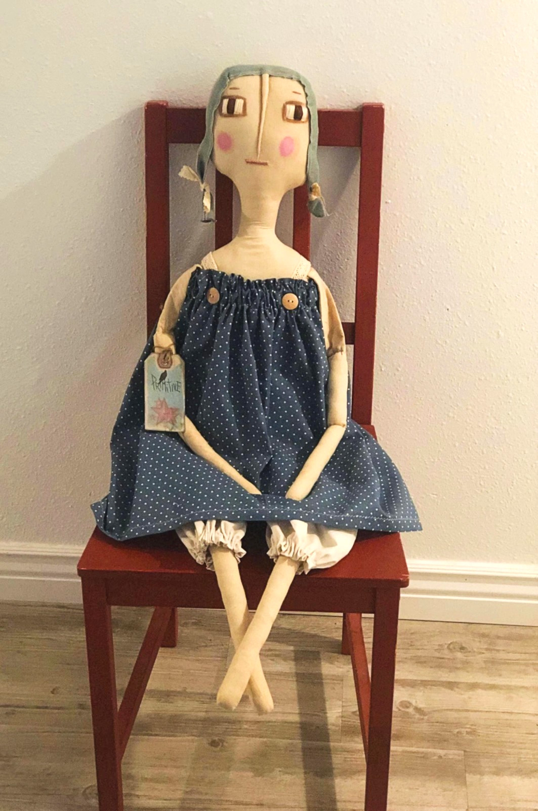 Made To Order, Primitive Doll, Folk Art Doll, Cloth Doll, Custom Doll