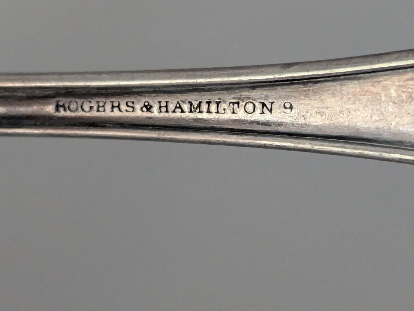 1896 Rogers & Hamilton Silverplate RAPHAEL Pattern 7 1/4″ Large Table Spoons (3)