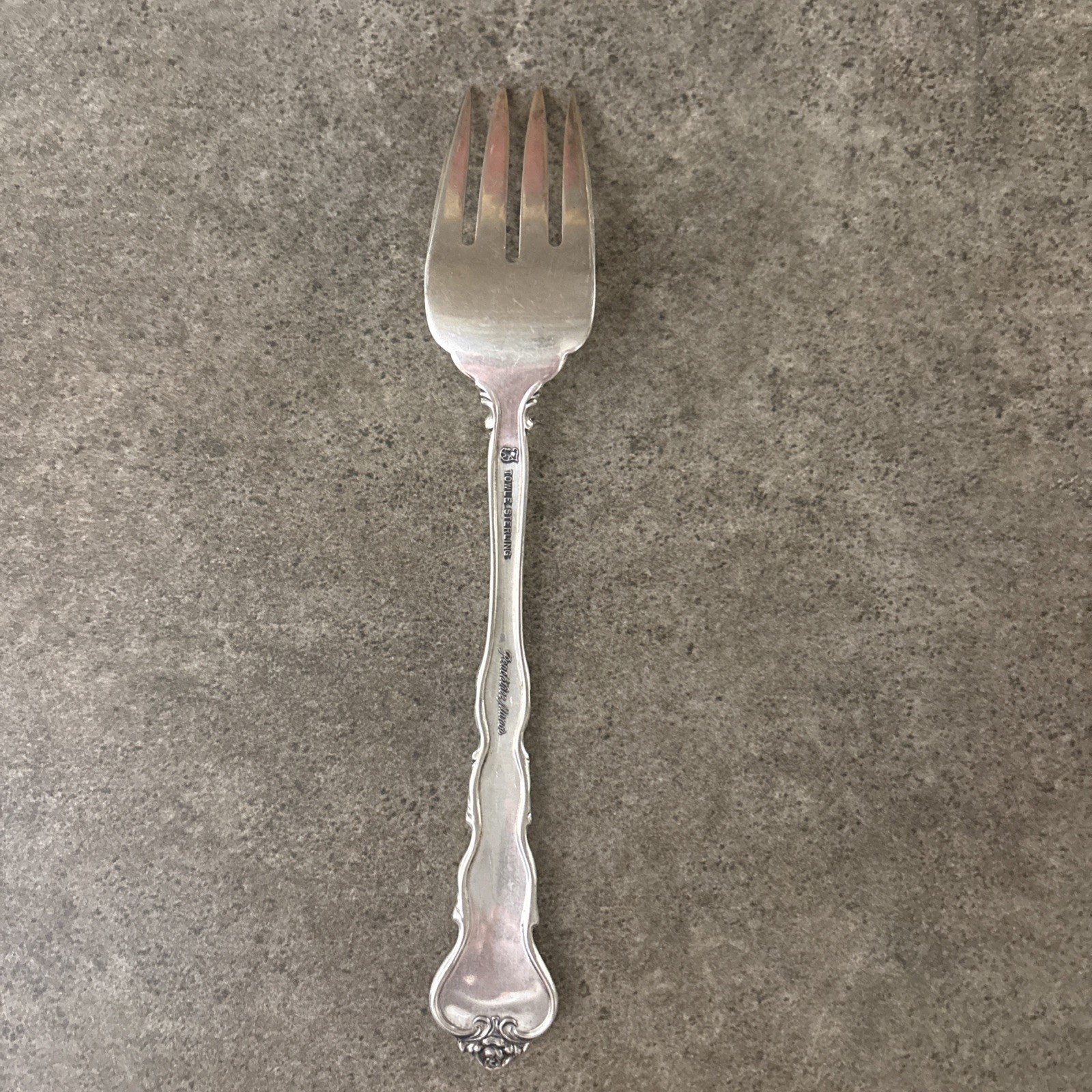 Peachtree Manor by Towle Sterling Silver Individual Salad Fork 6 1/2”