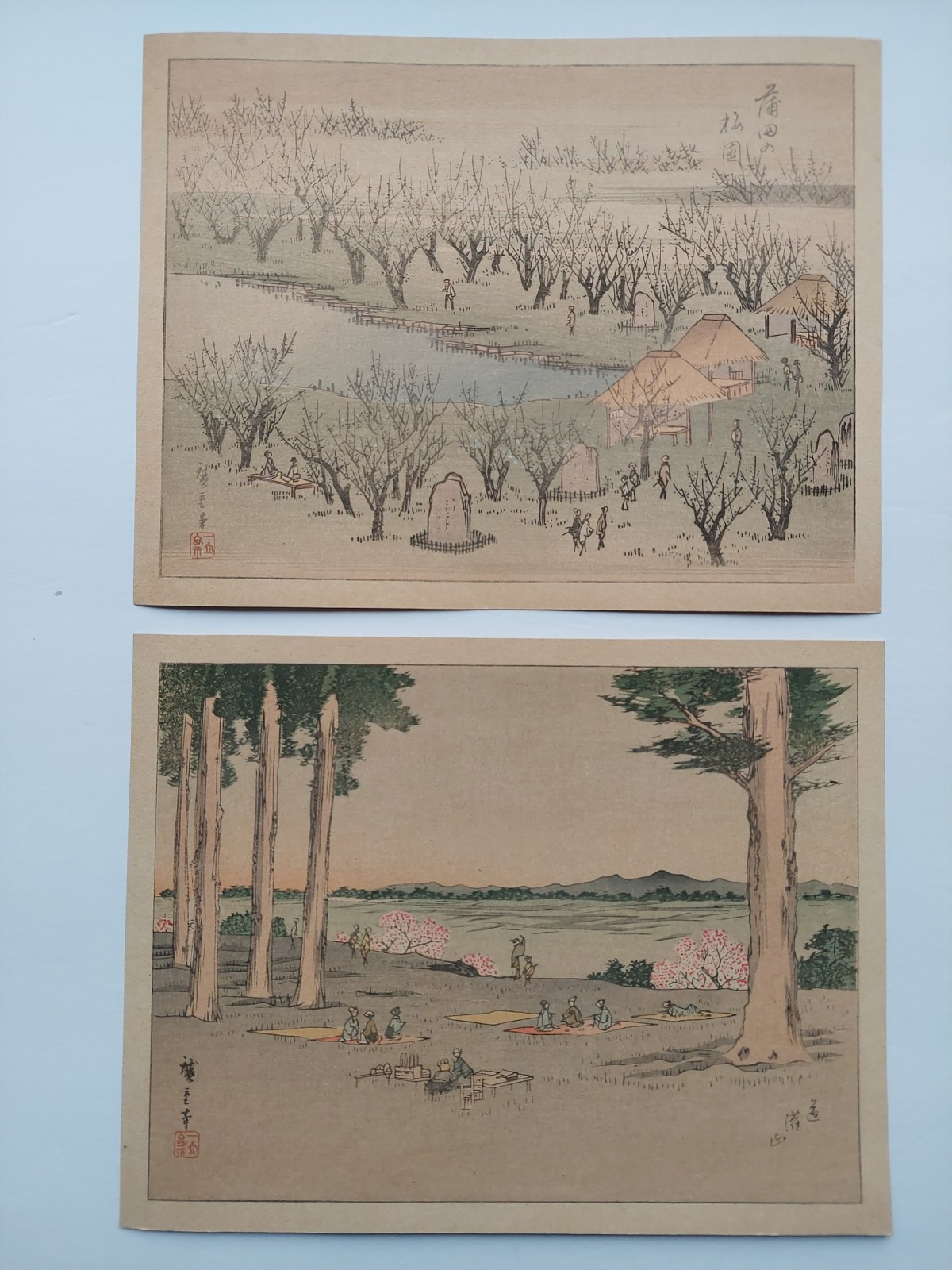 HIROSHIGE JAPANESE WOODBLOCK PRINTS (2)