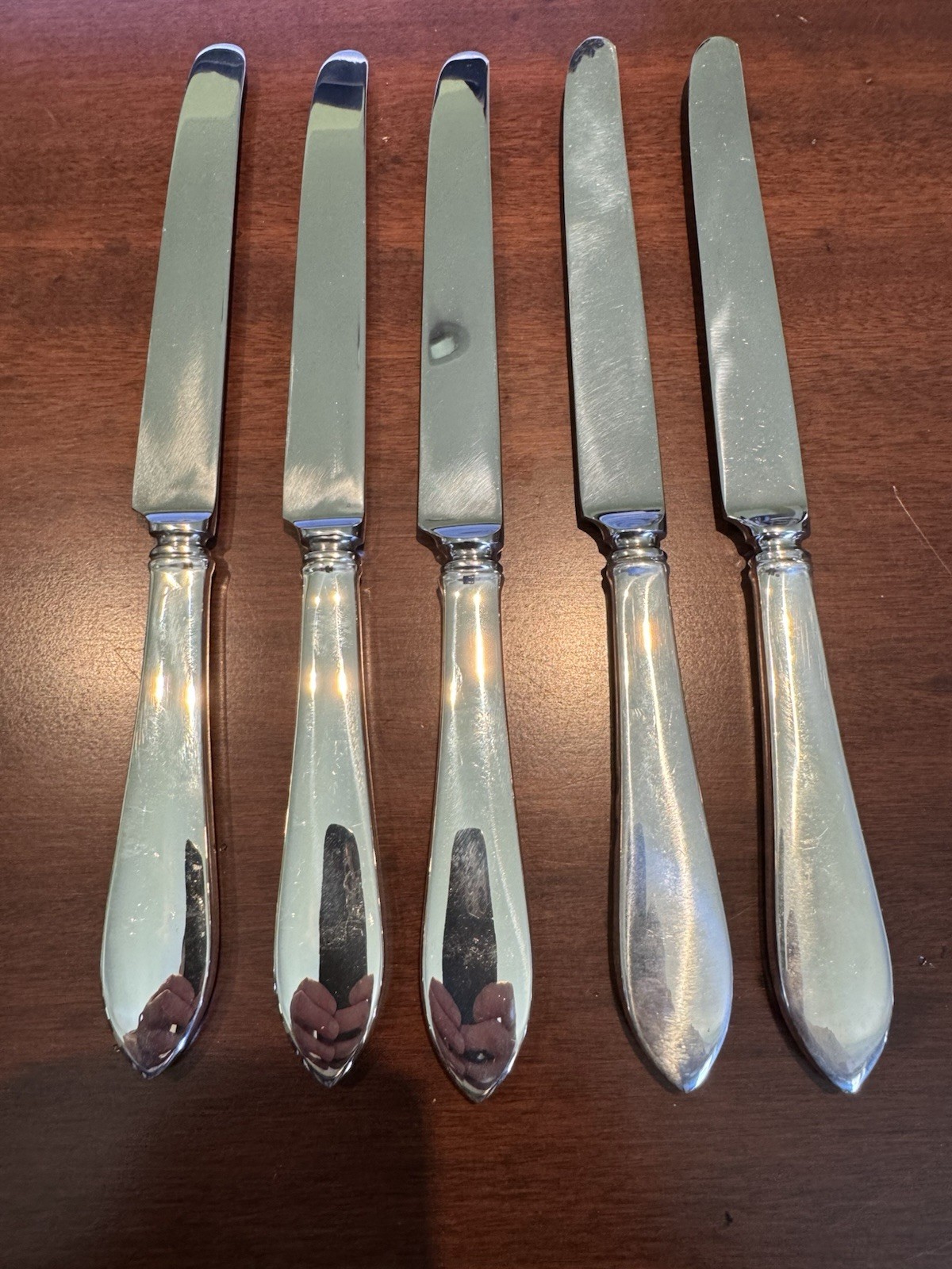Tiffany & Co. Faneuil Sterling Silver 10 1/4″ Dinner Knifes