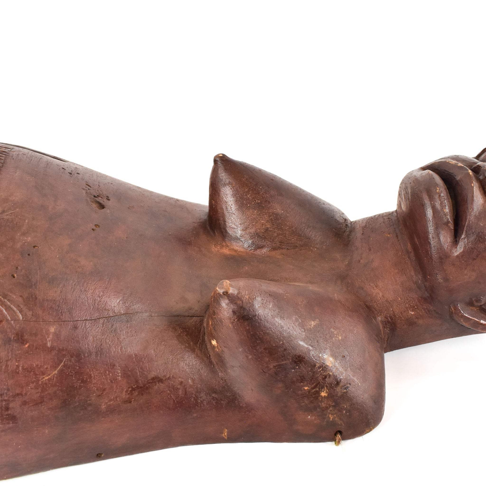 Makonde Njorowe Pregnant Belly Mask Tanzania